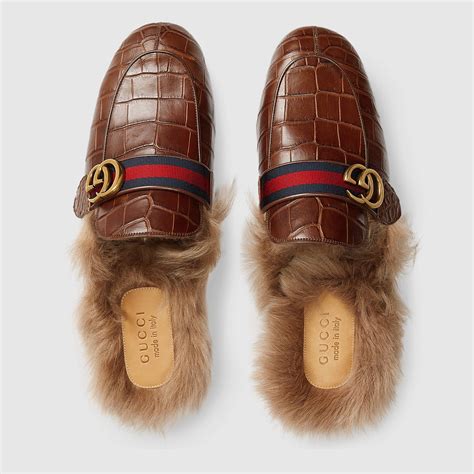 cheap gucci house slippers|gucci crocodile slippers.